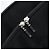 Borsa da lavoro Burberry Black Label in nylon nero e argento Auth ka2647 - vista 18