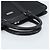 Borsa da lavoro Burberry Black Label in nylon nero e argento Auth ka2647 - vista 7