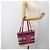 LOEWE Anagramm Tote Bag Raffia Leder Rosa Mehrfarbig Auth LNZ404SAM Pink Mehrfarben - Ansicht 19