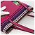 LOEWE Anagramm Tote Bag Raffia Leder Rosa Mehrfarbig Auth LNZ404SAM Pink Mehrfarben - Ansicht 6
