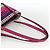 LOEWE Anagramm Tote Bag Raffia Leder Rosa Mehrfarbig Auth LNZ404SAM Pink Mehrfarben - Ansicht 7