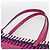 LOEWE Anagramm Tote Bag Raffia Leder Rosa Mehrfarbig Auth LNZ404SAM Pink Mehrfarben - Ansicht 8