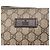 Borsa a Spalla GG Canvas PVC Beige Argento Gucci 110054 Auth 172689 - vista 14