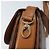 Céline Borsa a Spalla in Tela Macadam CELINE in Pelle PVC Marrone Oro Auth LNZ086 D'oro - vista 17