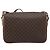 Céline Borsa a Spalla in Tela Macadam CELINE in Pelle PVC Marrone Oro Auth LNZ086 D'oro - vista 2