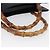 Borsa Tote in Pelle Gucci Bamboo Nera Oro 002 0260 Auth ep13352 Nero D'oro - vista 7