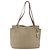 Prada Borsa Tote in Pelle Beige Oro Auth gh1849 D'oro - vista 13