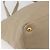 Prada Borsa Tote in Pelle Beige Oro Auth gh1849 D'oro - vista 14