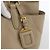 Prada Borsa Tote in Pelle Beige Oro Auth gh1849 D'oro - vista 18