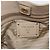 Prada Borsa Tote in Pelle Beige Oro Auth gh1849 D'oro - vista 19