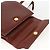 Borsa a Spalla Gancini in Pelle Marrone Oro Salvatore Ferragamo Auth LNZ377 D'oro - vista 10