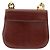 Borsa a Spalla Gancini in Pelle Marrone Oro Salvatore Ferragamo Auth LNZ377 D'oro - vista 13