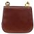 Borsa a Spalla Gancini in Pelle Marrone Oro Salvatore Ferragamo Auth LNZ377 D'oro - vista 2