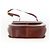 Borsa a Spalla Gancini in Pelle Marrone Oro Salvatore Ferragamo Auth LNZ377 D'oro - vista 5