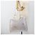 LOUIS VUITTON Borsa Plage Via Epi in Vinile Pelle Trasparente Bianca M92153 LV Auth ka2814 Bianco - vista 21