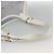 LOUIS VUITTON Borsa Plage Via Epi in Vinile Pelle Trasparente Bianca M92153 LV Auth ka2814 Bianco - vista 7