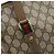 Gucci Borsa GG Supreme Web Sherry Line PVC 2 vie Beige Oro 41 02 039 Auth 173119 D'oro - vista 16