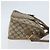 Gucci Borsa GG Supreme Web Sherry Line PVC 2 vie Beige Oro 41 02 039 Auth 173119 D'oro - vista 4