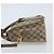 Gucci Borsa GG Supreme Web Sherry Line PVC 2 vie Beige Oro 41 02 039 Auth 173119 D'oro - vista 5