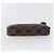 LOUIS VUITTON Damier Ebene T&B Mini Pochette Pouch N58011 Auth 172452A - view 5