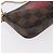 LOUIS VUITTON Damier Ebene T&B Mini Pochette Pouch N58011 Auth 172452A - view 9