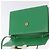 Céline Borsa a Spalla Circle in Pelle Verde Oro Auth LNZ294V D'oro - vista 10