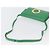 Céline Borsa a Spalla Circle in Pelle Verde Oro Auth LNZ294V D'oro - vista 7
