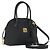 Borsa MCM Logogram Vicetos PVC 2 in 1 Nero Oro Auth gh1799 D'oro
