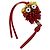 LOEWE Studio Ghibli Howl's Moving Castle Calcifer Charm Red Auth 166954SM