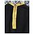 Autre Marque Maglione J.W. ANDERSON – 100% Lana – Dettagli Smocks e Zip Giallo – Taglia XS Nero Blu navy - vista 7