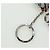 LOUIS VUITTON Monogram Satellite Portachiavi Charm Argento MP2217 LV Auth 165831M - vista 7