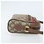 Sac Gucci GG Supreme Web Sherry Line en PVC beige et or 001 50 6655 Auth ARZ347 Doré - vue 4