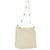 Borsa a spalla PRADA in pelle plastica avorio trasparente Auth 173573 Crudo
