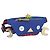 GUCCI Marsupio per bambini in nylon blu argento 550771 Auth 166242M