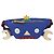 GUCCI Marsupio per bambini in nylon blu argento 550771 Auth 166242M - vista 2