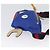 GUCCI Marsupio per bambini in nylon blu argento 550771 Auth 166242M - vista 4