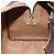 Céline Borsa Boston in tela Macadam CELINE in pelle PVC marrone e oro Auth mr2011 D'oro - vista 20