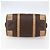 Céline Borsa Boston in tela Macadam CELINE in pelle PVC marrone e oro Auth mr2011 D'oro - vista 5