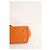 Hermès Borsa a mano Paris Bombay in pelle arancione - vista 7