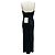 Schwarzes Seidensatin Abendkleid von Alexander McQueen - Ansicht 3