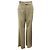 Pantalones rectos de lana taupe Barbara Bui Beige