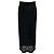 Falda Maxi Jasmine de Encaje Elástico Negro Proenza Schouler