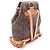Zaino/borsa Montsouris MM Louis Vuitton Marrone - vista 2