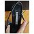 Luciano Padovan Black leather and python slingback pumps - view 2