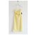 Vestido drapeado con halter de cadena Bottega Veneta Amarillo - vista 2