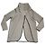 Autre Marque Chaqueta acolchada con cuello alto Gris