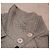 Autre Marque Chaqueta acolchada con cuello alto Gris - vista 3