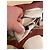 Borsa a mano Gucci Sukey in tela GG e pelle beige corallo Rosa - vista 11