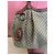 Borsa a mano Gucci Sukey in tela GG e pelle beige corallo Rosa - vista 4