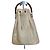 Borsa a secchiello Miss Bamboo di Gucci Giallo